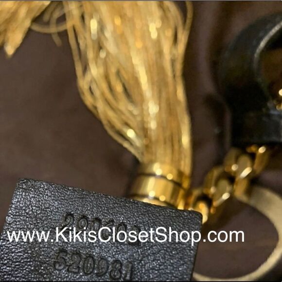 ❤️SOLD❤️GUCCI Large 1970 Gold Tassel Hobo/Shoulder Bag - Picture 10 of 14